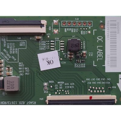 T-CON PARA TV HISENSE ORIGINAL / NUMERO DE PARTE 324295 / RSAG7.820.12673/ROH / 331567 / PANELS HD650Y1U41-T0LBBY / HD650Y1U41-T0LBBY\S1\GM\ROH / HD650Y1U41-T0LBBY\SM\MCKD3A\ROH / DISPLAY JR645R3HA3L / MODELOS 65A6H / 65R6E4/ 65A6H - Imagen 2